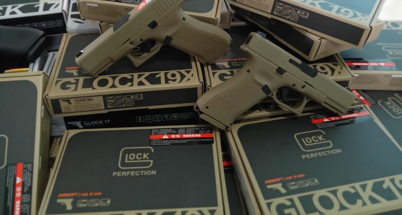 Glock 19X Tan